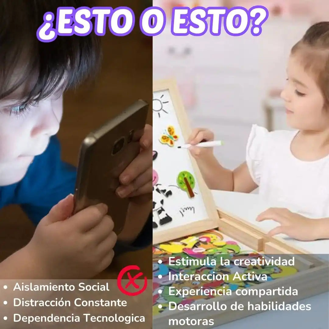 Tablero Didáctico 2en1